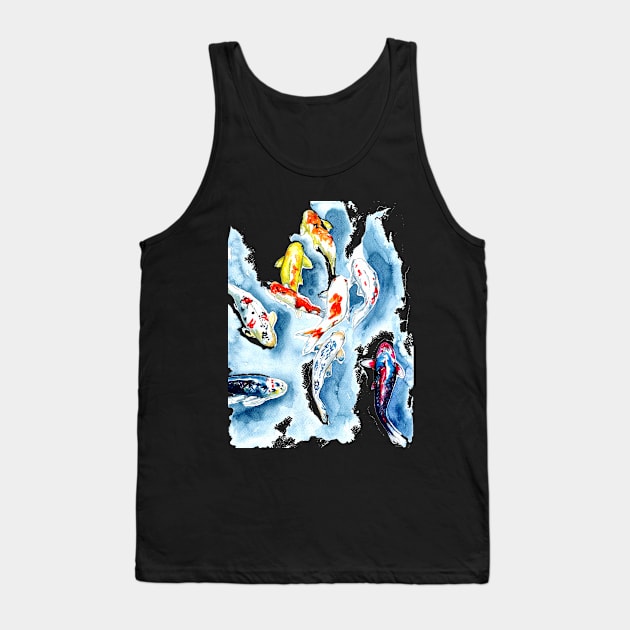 Koi Tank Top by Bridgetdav